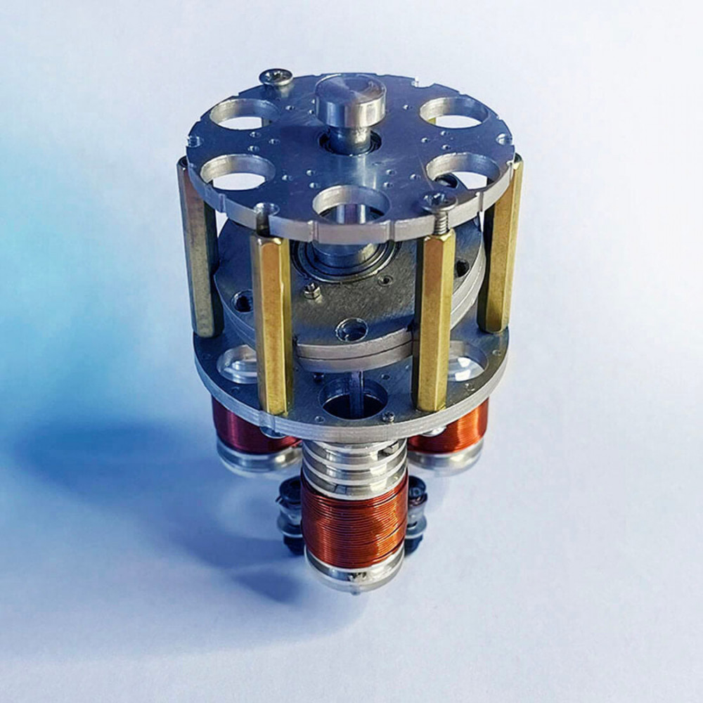 Magnetic Piston Engine mini duke engines – 3 cylinder 4 stroke brushless axial piston engine ...