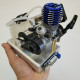 modified level 15 two strokes 12v methanol nitro powered engine generator model  (5v 1.5a usb charging)