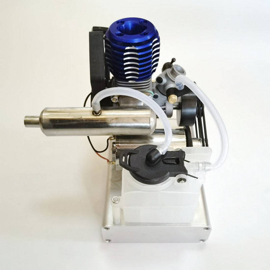 modified level 15 two strokes 12v methanol nitro powered engine generator model  (5v 1.5a usb charging)