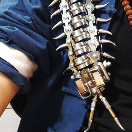 movable centipede 3d diy metal assembly model building kits movable centipede 3d diy metal assembly model building kits