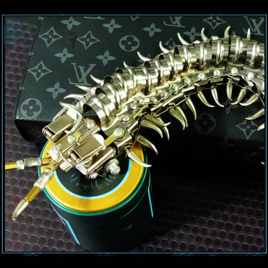 movable centipede 3d diy metal assembly model building kits movable centipede 3d diy metal assembly model building kits