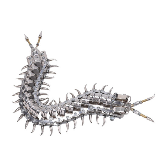 movable centipede 3d diy metal assembly model building kits movable centipede 3d diy metal assembly model building kits