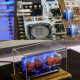 nostalgic nixie vacuum tube clock in-12 retro electronic clock nostalgic nixie vacuum tube clock in-12 retro electronic clock