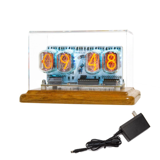 nostalgic nixie vacuum tube clock in-12 retro electronic clock nostalgic nixie vacuum tube clock in-12 retro electronic clock