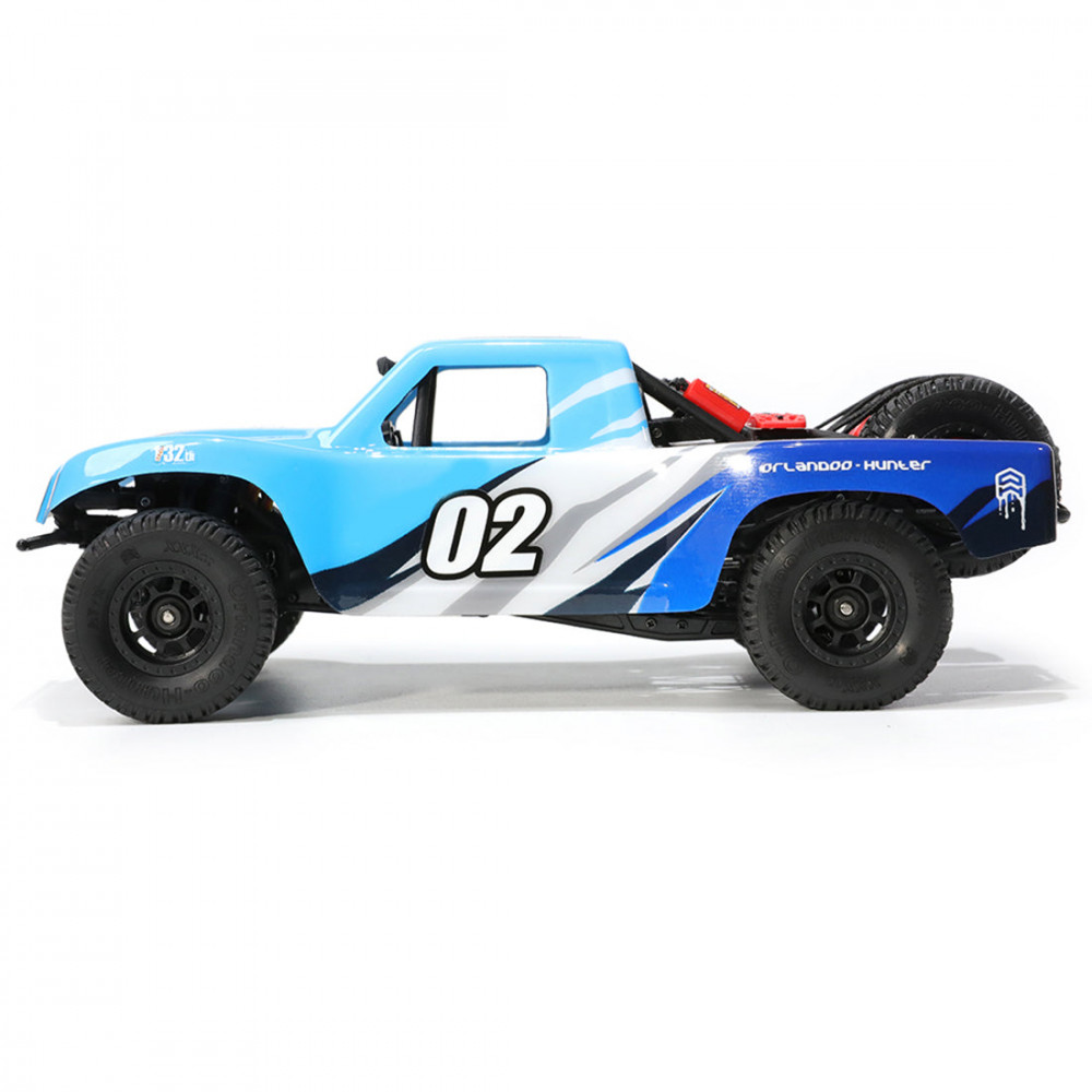 oh32x02 1/32 rwd rc car 2.4g rc electric straight bridge off-road short ...