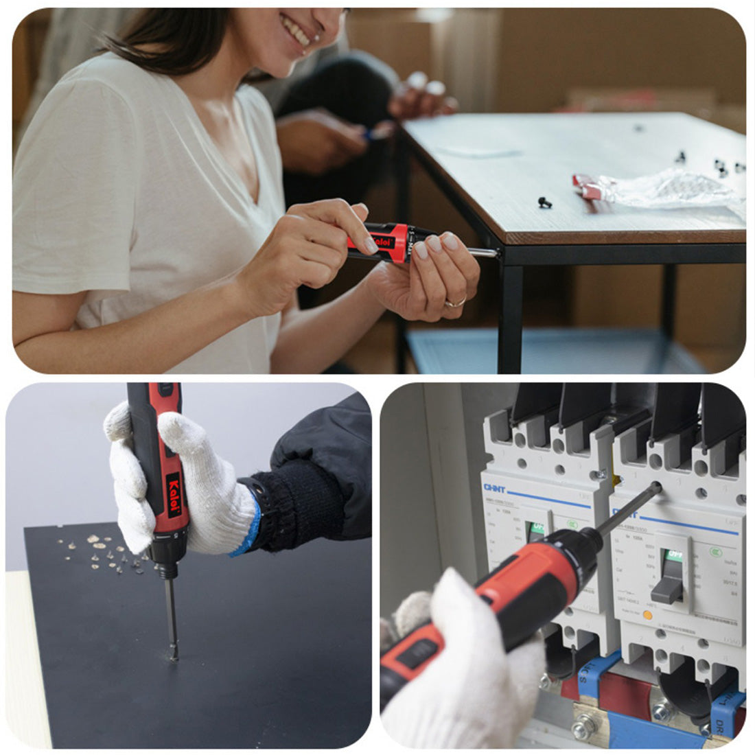 portable electric torque screwdriver set for model engine builders diy ...