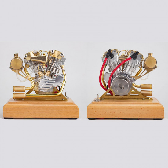 retrol r29 4.2cc miniature v-twin Double-cylinder engine motor ohv for micro chopper bike motorcycle retrol r29 4.2cc miniature v-twin Double-cylinder engine motor ohv for micro chopper bike motorcycle