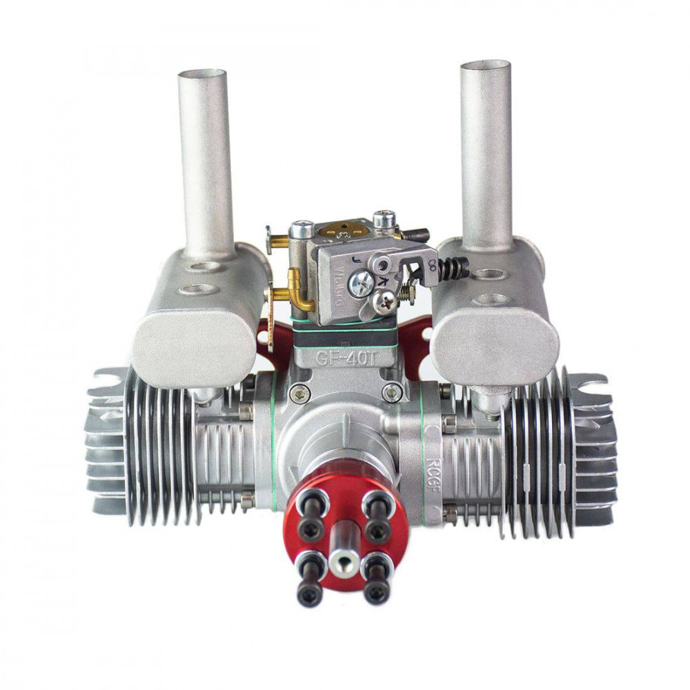 rcgf 40cc 8500rpm gasoline twin air cooled double-cylinder 2-stroke ...