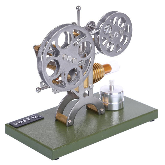 retro stirling engine motor external combustion engine science educational model decoration with metal base retro stirling engine motor external combustion engine science educational model decoration with metal base