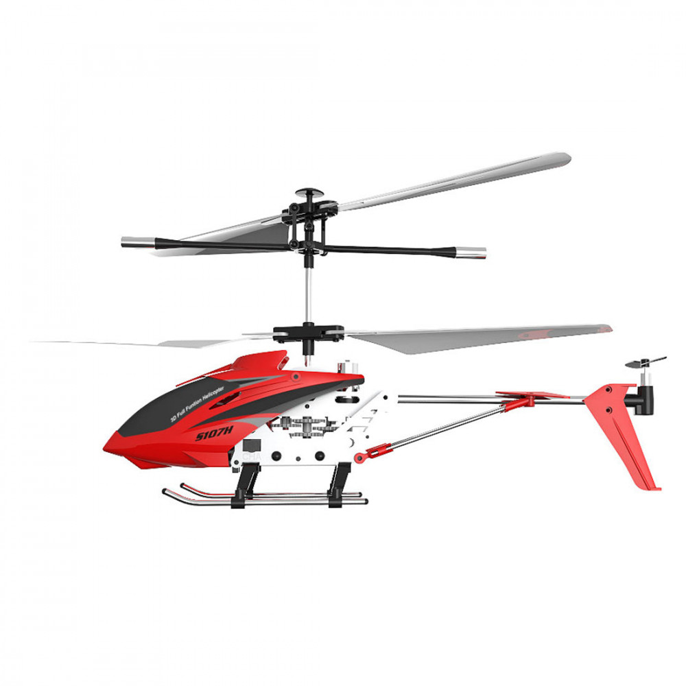 s107h 2.4g rc airplane 3ch dual-prop gyro stabilized metal aircraft ...