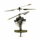 s109h  2.4g rc 3ch apache rc helicopter dual-prop gyro stabilized airplane model with bright night navigation lights -rtf version