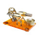 γ-shape hot-air led external combustion stirling engine model γ-shape hot-air led external combustion stirling engine model