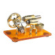 γ-shape hot-air led external combustion stirling engine model γ-shape hot-air led external combustion stirling engine model