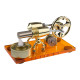 γ-shape hot-air led external combustion stirling engine model γ-shape hot-air led external combustion stirling engine model