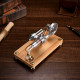 γ-shape led lights stirling engine model with wooden base science experiment teaching gift γ-shape led lights stirling engine model with wooden base science experiment teaching gift