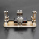 stark horizontal double-sided magnetic levitation suspension solar motor model