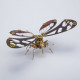 steampunk 3d butterfly model metal puzzle diy assembly kit for kids, teens and adults (150pcs+) steampunk 3d butterfly model metal puzzle diy assembly kit for kids, teens and adults (150pcs+)
