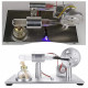 stirling engine kit motor model electricity power generator with led physics educational toys