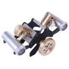 stirling engine kit v shape suction type double-cylinder vacuum model high-end creative gifts for collection