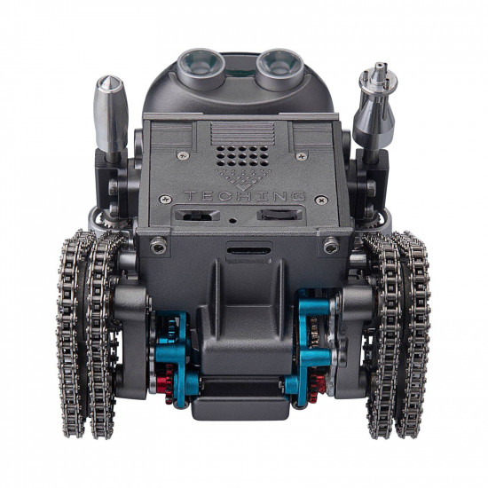 teching 160pcs metal remote control tank robot model building kits bluetooth speaker dm518 teching 160pcs metal remote control tank robot model building kits bluetooth speaker dm518