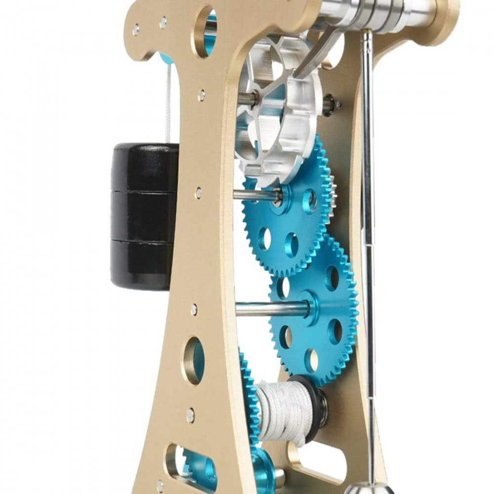 teching galileo pendulum clock kit full aluminum alloy stirling engine ...
