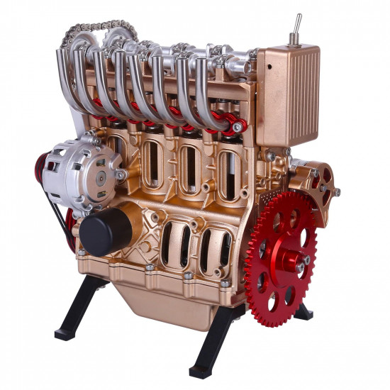 teching inline four-cylinder stirling engine kit that works aluminum alloy model collection teching inline four-cylinder stirling engine kit that works aluminum alloy model collection