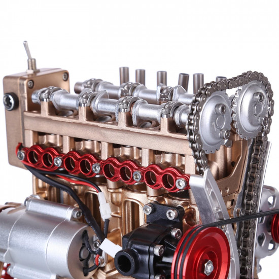 teching inline four-cylinder stirling engine kit that works aluminum alloy model collection teching inline four-cylinder stirling engine kit that works aluminum alloy model collection