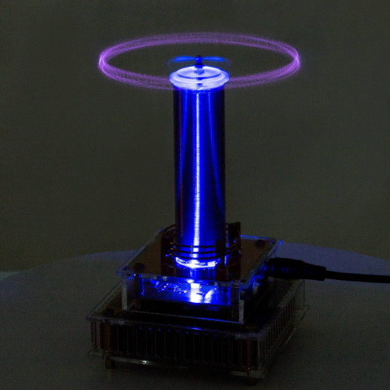tesla coil plasma motor horn musical electronic experiments toys standard version- us plug tesla coil plasma motor horn musical electronic experiments toys standard version- us plug