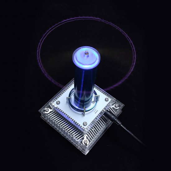tesla coil plasma motor horn musical electronic experiments toys standard version- us plug tesla coil plasma motor horn musical electronic experiments toys standard version- us plug