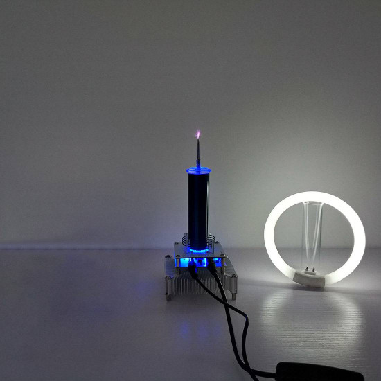 tesla coil plasma motor horn musical electronic experiments toys standard version- us plug tesla coil plasma motor horn musical electronic experiments toys standard version- us plug