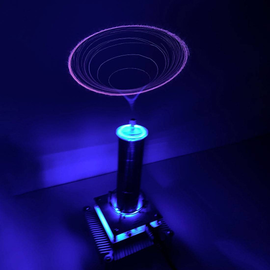tesla coil plasma motor horn musical electronic experiments toys standard version- us plug tesla coil plasma motor horn musical electronic experiments toys standard version- us plug