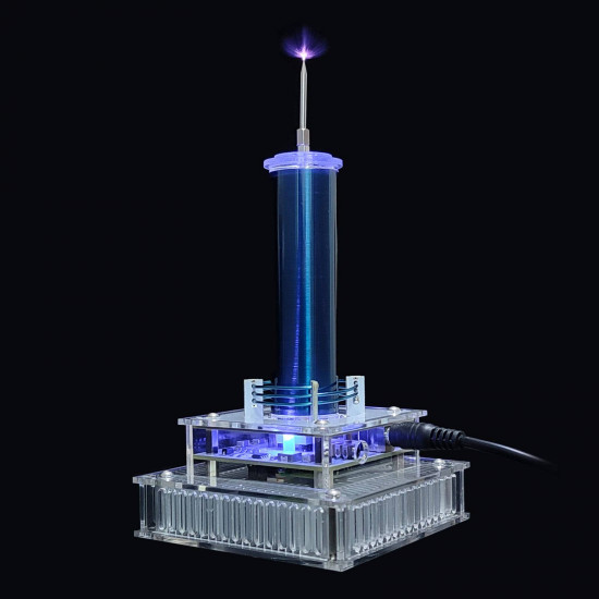 tesla coil plasma motor horn musical electronic experiments toys standard version- us plug tesla coil plasma motor horn musical electronic experiments toys standard version- us plug