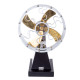 enjomor vintage 4-blade heat powered thermal stove fan stirling engine physics science experiment toy enjomor vintage 4-blade heat powered thermal stove fan stirling engine physics science experiment toy