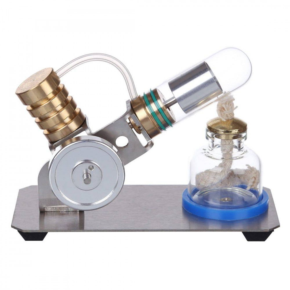 v-shape stirling engine kit scientific experiments model education toy ...