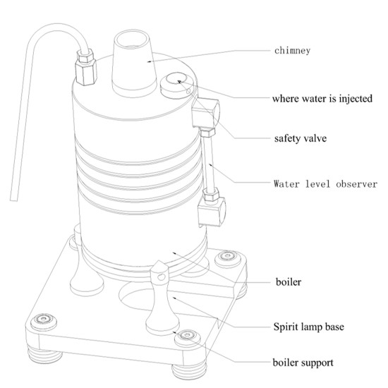 vertical steam boiler model 210ml for steam engine model rc cars & ships vertical steam boiler model 210ml for steam engine model rc cars & ships