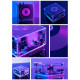 vinyl record shape bluetooth musical magic beat electron tesla coil with long arc & dual mode - us plug vinyl record shape bluetooth musical magic beat electron tesla coil with long arc & dual mode - us plug