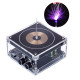 vinyl record shape bluetooth musical magic beat electron tesla coil with long arc & dual mode - us plug vinyl record shape bluetooth musical magic beat electron tesla coil with long arc & dual mode - us plug