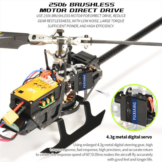 yu xiang f150 rc plane 2.4g 6ch direct drive brushless rc helicopter model - rtf edition yu xiang f150 rc plane 2.4g 6ch direct drive brushless rc helicopter model - rtf edition