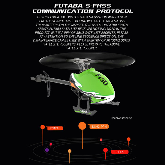 yu xiang f150 rc plane 2.4g 6ch direct drive brushless rc helicopter model - rtf edition yu xiang f150 rc plane 2.4g 6ch direct drive brushless rc helicopter model - rtf edition