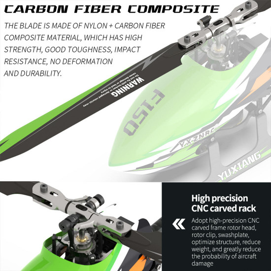 yu xiang f150 rc plane 2.4g 6ch direct drive brushless rc helicopter model - rtf edition yu xiang f150 rc plane 2.4g 6ch direct drive brushless rc helicopter model - rtf edition