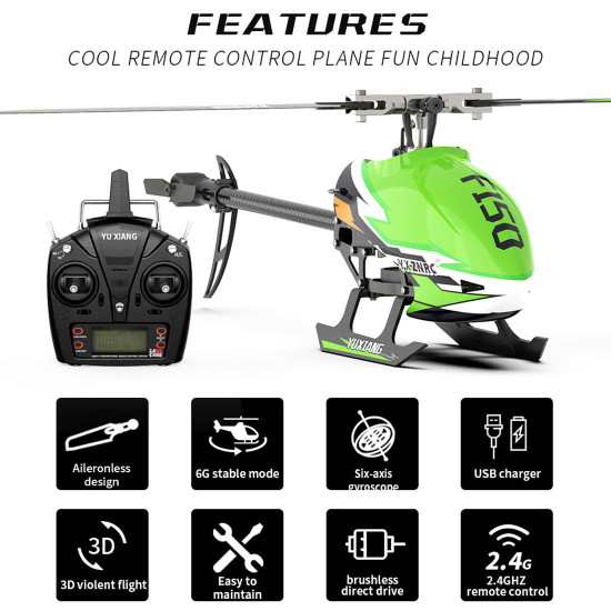 yu xiang f150 rc plane 2.4g 6ch direct drive brushless rc helicopter model - rtf edition yu xiang f150 rc plane 2.4g 6ch direct drive brushless rc helicopter model - rtf edition